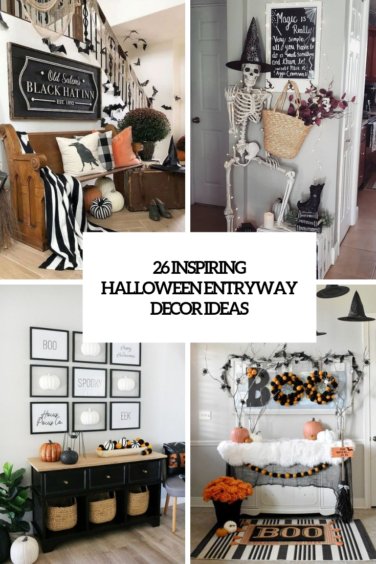 Spooktacular Halloween Entryway Decor Ideas